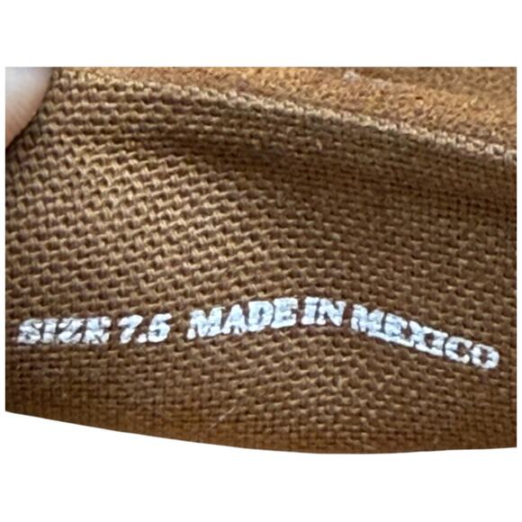 DOLCE VITA Dorando Women's 7.5 Clog Cognac Open Toe Platform Gold Studs - Picture 11 of 13